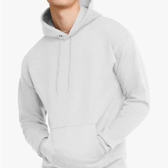 Hanes Other - Hanes Men’s EcoSmart Fleece Hoodie l White l M